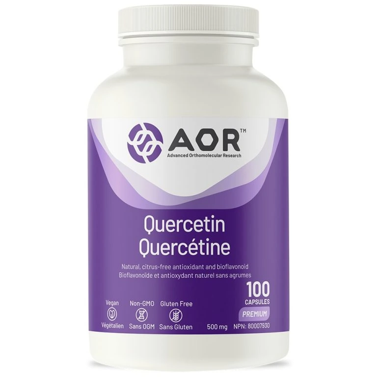 Aor quercetin quercetin 100 capsules.